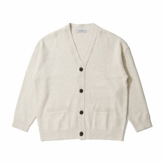 커스텀멜로우 [아울렛 전용] loose-fit v-neck cardigan _C9WAW23801OTM