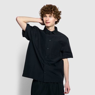 JAJU 25 S/S  남 시어서커 반팔 셔츠  J115203310