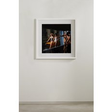 Guy Bourdin Framed Print, 30`` X 30`` 블랙