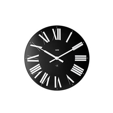  독일 알레시 벽시계 Alessi Firenze Wall Clock 블랙 1336615