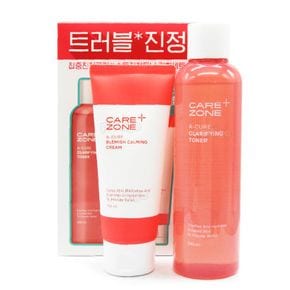 케어존 아큐어 크림 100ml+토너 240ml 기획세트[34234971]