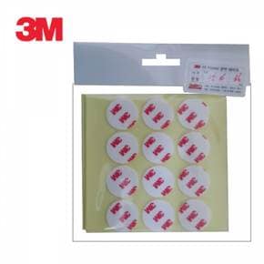 3m4421 3m스펀지양면테이프 원형폼테이프 25mm 36p
