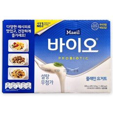 코스트코 매일 바이오 플레인 요거트 1800g(300g x 6개) 설탕무첨가 LGG유산균