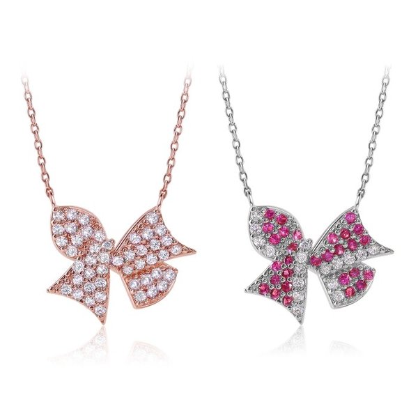 14K 클라라 리본 목걸이 NA0469