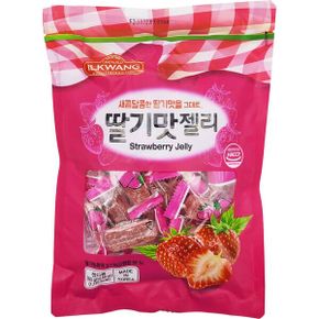 딸기맛젤리 300g 10봉 1박스 딸기맛 멜랜드 종합 콜라겐 석류