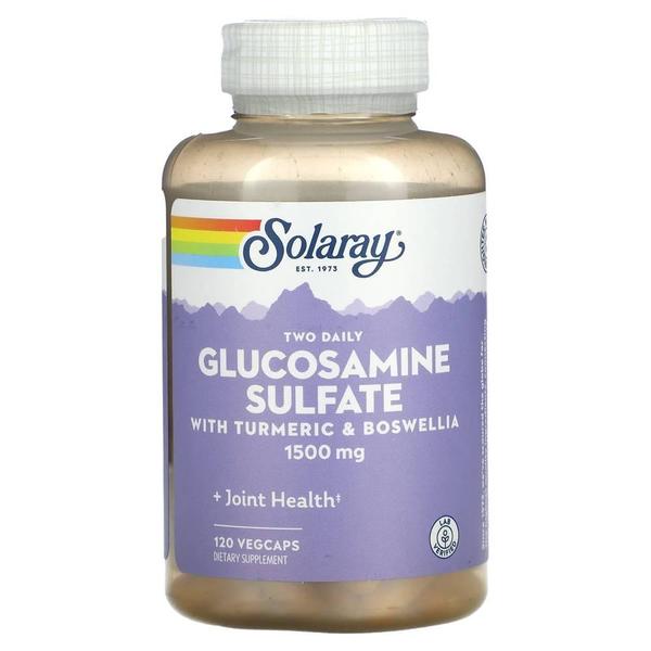 미국직구 Solaray 솔라레이 글루코사민 황산염 1500mg 120베지캡슐