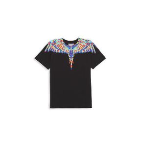 키즈 Marcelo Burlon 리틀보이 & 보이 Pointillism 윙 티셔츠 9156985 92377685