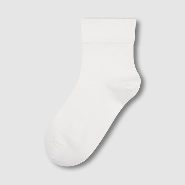 여 코튼 무압박 중목 양말 1족 J146903123001