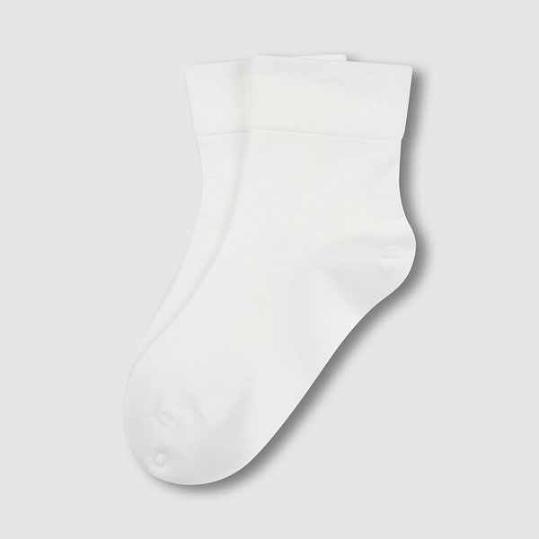 여 코튼 무압박 중목 양말 1족 J146903123001