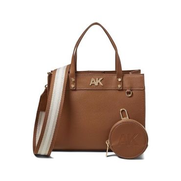 이스퀘어 3508902 Anne Klein 앤 클라인 미니 컨버터블 토트(웹 스트랩  코인 지갑 포함)