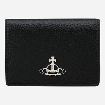 비비안웨스트우드 [시흥점] [비비안 웨스트우드]5F 54020007U S000D N403 그레인 카드 지갑 블랙