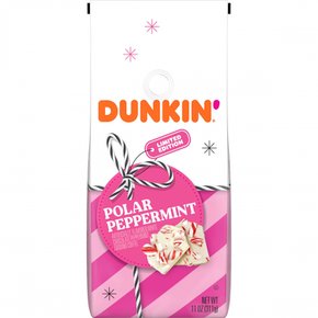 Dunkin`  폴라  페퍼민트  인공  향료  분쇄  커피  311.8g