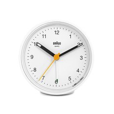 [브라운 BRAUN]  BC12W 무소음 탁상시계 7.5cm