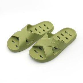 엑슬리퍼 엑스밴드 욕실화 올리브 FREE 280mm 빅사이즈