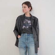오픈 카라 레더 자켓 NEL5SJ211_10