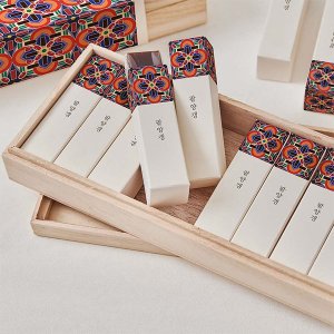 자연맛남 국내산 팥 수제 팥양갱 목함 선물세트 1박스(40g x 9입)
