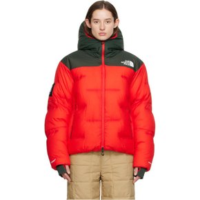 레드 & 그린 The North Face 눕시 다운 재킷 NF0A84S2O4Y1 High Risk Red/Green