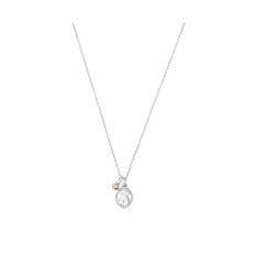 실버 카미 네크리스 위드 펄 / Silver Camee Necklace with Pearl / 목걸이 / 712322520