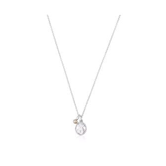 TOUS 실버 카미 네크리스 위드 펄 / Silver Camee Necklace with Pearl / 목걸이 / 712322520