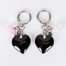 [SSG단독]Black Heart Keyring (2types)