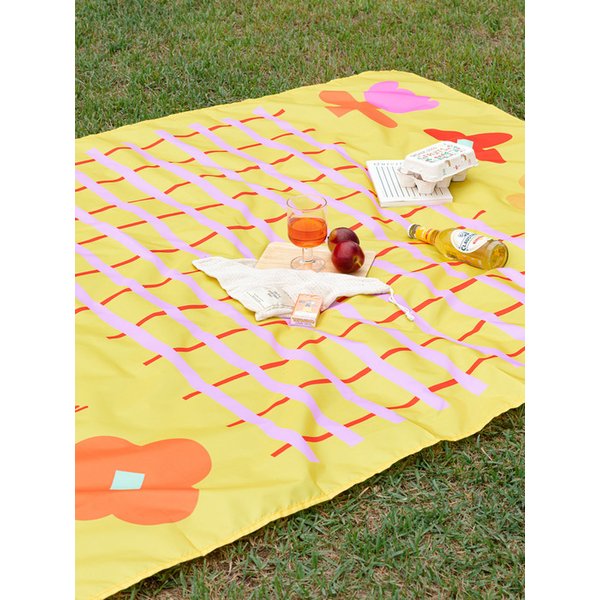 리틀띵스 피크닉매트 (Yellow Garden)