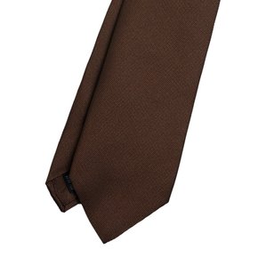 [MADE IN ITALY] 솔리드 실크타이 브라운