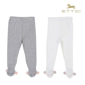 [에뜨와 가을]마우스레깅스(M/GREY,IVORY)_07N022081