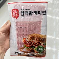 오늘좋은 담백한 베이컨 120g x 2개입 x 2개 아이스박스포장