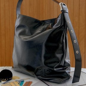 SPARKLING SHOPPER BAG BLACK PEPPER