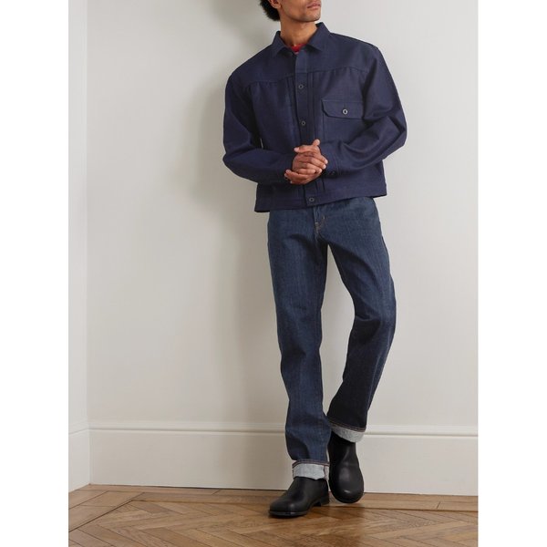 No. 1.2.3 1ST 데님 트러커 재킷 46376663162925169