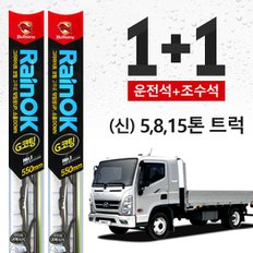 (신) 5,8,15톤 트럭 불스원 레인OK 프리미엄 와이퍼 550mm+550mm