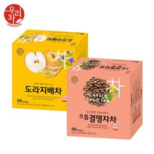  송원 도라지배차 100T +으뜸 결명자차 100T (200T)