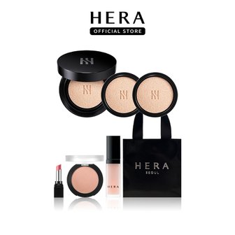 헤라 [내일도착/단독]헤라 NEW블랙쿠션 파운데이션 디럭스 SPF34/PA++ (본품15g+리필15g x2)