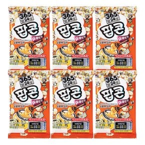 스낵 간식 전자레인지용 팝콘 달콤한맛 70g x 6개