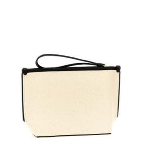 Clutch Bags WLO05PCV034I182O White/Black