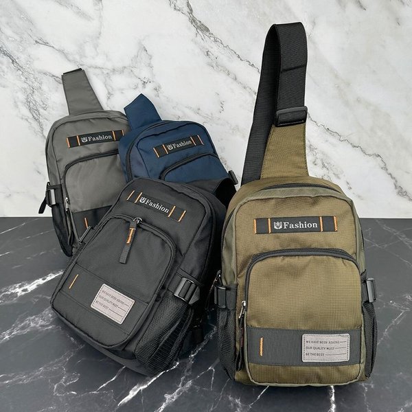 [옷자락] 남자 스포츠 등산 캐주얼 경량 바디 슬링백 크로스백