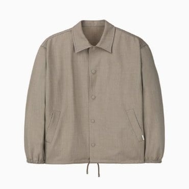질스튜어트뉴욕 [25SS][TOLEGNO] 베이지 울 블랜드 Comfort 코치 점퍼 (JNJU5A105I2)