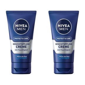 [해외직구] 독일직구 Nivea 니베아 프로텍트 앤 페이스 케어 크림 75ml 2팩