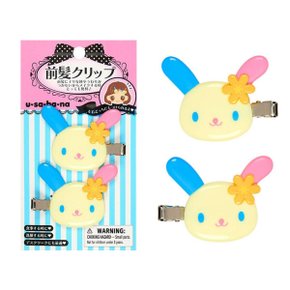 산리오 sanrio 앞머리 머리핀 머리클립 2개 세트 우사하나 당일4시발송마감