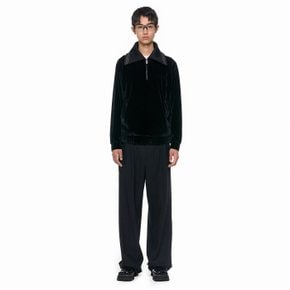 TWO TUCK WIDE FIT PANTS_V11B3PT307_BK