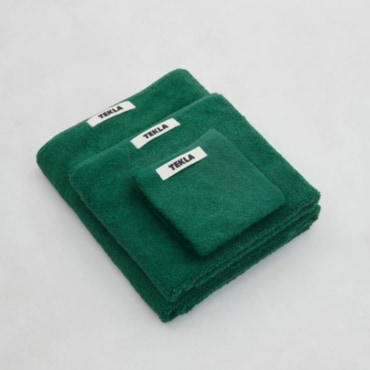 테클라 Hand Towel TEAL GREEN 50X90