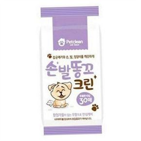 반려동물 물티슈 애견 물티슈 두툼한 외출용 휴대용 엉덩이 강아지