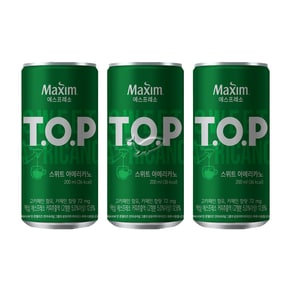 맥심TOP 스위트아메리카노 200ml/ 5캔