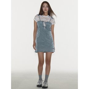 BARBIE DRESS IN GREY(나시 리본 원피스)