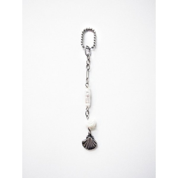 Pearl of seashell charm