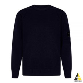 Company CP컴퍼니 24FW Lambswool GRS Crew Neck Knit Sweater (17CMKN047A 110149A 799) (램