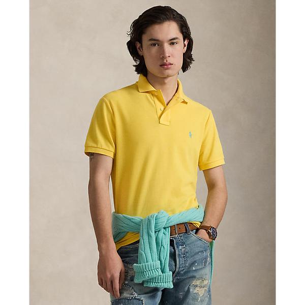 남성 커스텀 슬림핏 메시 폴로 셔츠(MNPOKNI1N823891700)