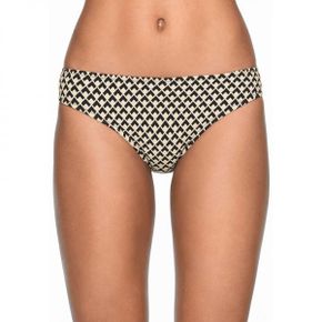 5176675 OYSHO GEOMETRIC JACQUARD CLASSIC - Bikini bottoms black