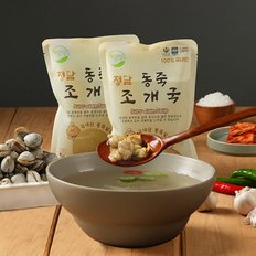 시원하고 깊은 국내산 동죽 조개탕 500g x 5팩