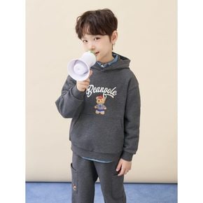 [10% 할인][빈폴키즈] 곰돌이 후드 스웨트 셔츠  애쉬 (BI6141U104)